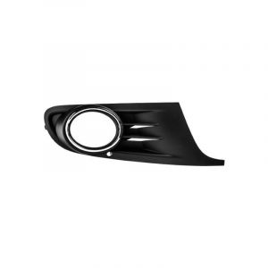 Grille de pare-choc avant droite noire avec trou pour anti-brouillard Volkswagen Golf 6 2008-2012