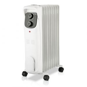 Image de Haeger Radiateur à Huile Elan IX - 9 Modules, 2000W, Blanc