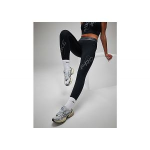 Image de Nike Legging 7/8 taille mi-haute à motif Pro pour femme - Noir - Taille XS - Female