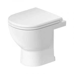 Duravit D-Code Cuvette au sol compacte, version courte, 2036090000, Compact