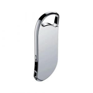 Yonis Micro Espion Enregistreur Vocal HD 64GB Métal Longue Autonomie USB MP3 Argent
