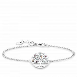 Image de Thomas Sabo Bijoux Femme Paradise Colours Tree of Love Bracelet A1868-477-7-L19V