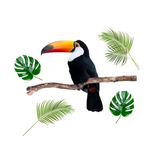 STC Adhesif decoratif Mural Toucan