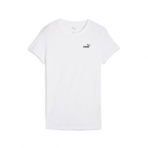 Image de Puma ESS Small No. 1 Logo Tee, T-Shirts Mixte White,