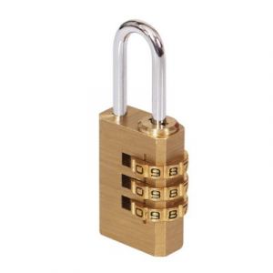 Cadenas à combinaison en laiton Smith & Locke 21 mm