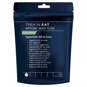 Trek'n Eat Vegetarian Chili Sin Carne - Ready to Eat - Ready to Eat - Ready to Eat without Cooking - Nutritious Outdoor Meal for Camping, Trekking & Emergency Supply