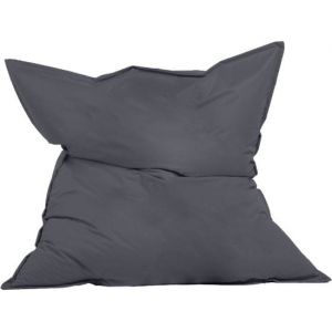 Asir - Coussin de jardin - Fum&eacute;e - 180 x 140 x 30