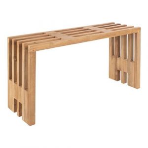 Banc 90cm en Peuplier Massif Naturel - ORCHETA - ALTOBUY