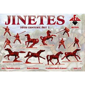 Red Box Jinetes, 16th Century. Set 1 - 1:72e