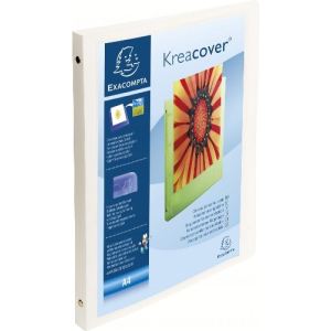 Exacompta 5 classeurs personnalisables 4 anneaux Kreacover (dos 2 cm)