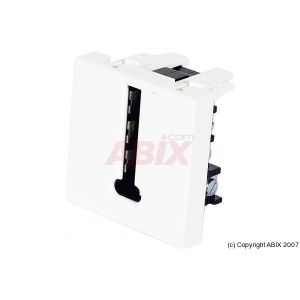 Dexlan 753260 - Plastron téléphonie équipé 1 conjoncteur 45x 45