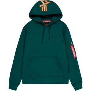 Alpha industries Sweatshirt à capuche imprimé à l'arrière