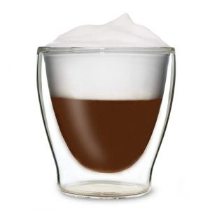 Verre à double paroi - Feelino by Klarstein DUOS - Set de 6 - Pour expresso & thé - 200 ml