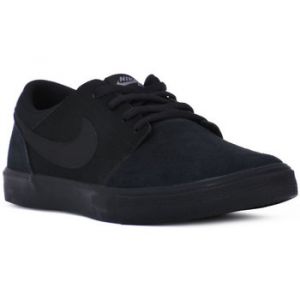 Nike Chaussure de skateboard SB Solarsoft Portmore II pour Homme - Noir - Taille 38.5 - Male