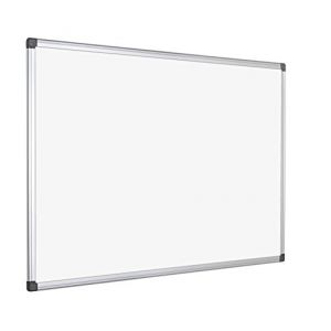 Mystbrand 32155 - Tableau blanc tôle laquée avec auget (45 x 60 cm)