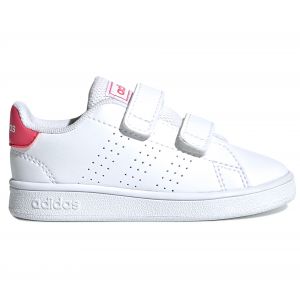 Image de Adidas ADVANTAGE I - BLC/ROS - enfant - CHAUSSURES BASSES