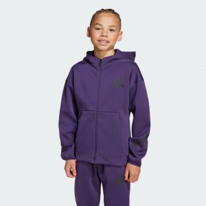 Adidas Veste de survêtement à capuche entièrement zippée Z.N.E. Enfants, pointure 140 cm - Taille 140 cm