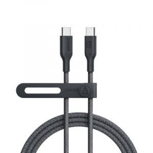 Anker 544 Câble USB-C vers USB-C - Biobased - 140 Watt - 0,9 mètre - Noir