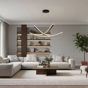 Lampe suspendue norr led