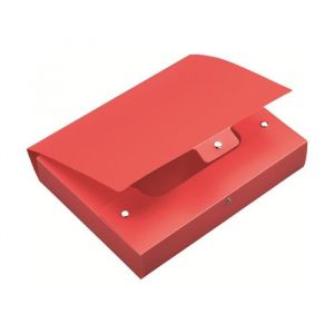 Fellowes Leonardi PLUS Boîte de classement 80 mm 250 x 350 mm rouge (pack de 5)