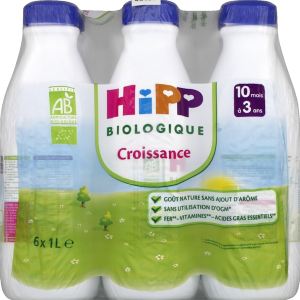 Image de HiPP Biologique Lait de croissance 6 x 1 L - dès 10 mois