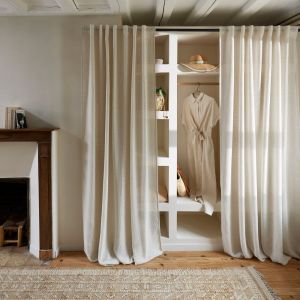 MADURA - Voilage Sparte en Tissage filet effet naturel Naturel