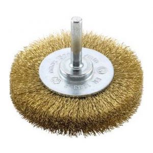 Forum Brosse circulaire pour outils, fil de laiton, ondul&eacute; &Oslash; de la brosse : 30 mm, Epaisseur du fil 0,20 mm, Larg. : de travail 9 mm