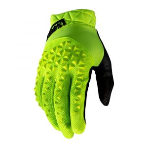 100% Geomatic Gants, fluo yellow L Gants VTT