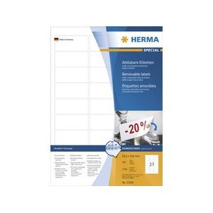 Herma Etiquettes amovibles 10308 800pc Étiquettes universelles Special