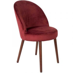 Image de Dutchbone 2 fauteuils Barbara - Rouge