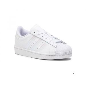 Adidas Baskets Enfant Superstar Blanches Taille 28