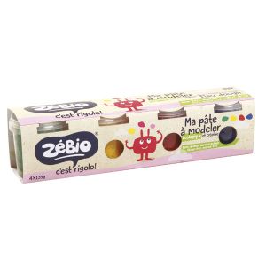 Image de Z&eacute;bio Ma p&acirc;te &agrave; modeler 4 x 135g