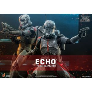 Hot Toys Star Wars The Bad Batch Figurine articulée échelle 1/6 Echo 29 cm