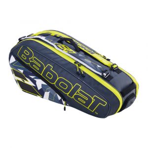 Image de Babolat RH X 6 Pure Aero Housse De Raquette - Anthracite, Jaune