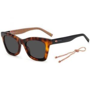 Missoni Femme MMI 0089/S 05L/IR Lunettes de soleil Acétate Havane Gris Carré Normale