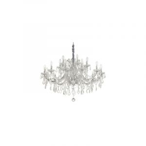 Image de Ideal lux Lustre NAPOLEON SP18 Chrom&eacute; 40W max -