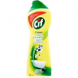 Cif Cr&egrave;me lait citron avec microcristaux 540 g
