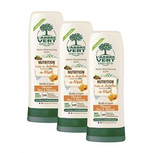 Image de L'Arbre Vert Bien-Etre Après-shampooing nutrition à l'huile de jojoba et miel