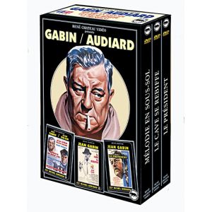 Image de Coffret Gabin Audiard - Mélodie en sous-sol + Le président + Le cave se rebiffe