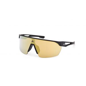 Adidas Sport Unisex SP0103 ANEMO 02G Lunettes de soleil Inject&eacute; Noir Marron Masque Normale