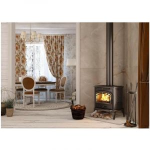 Azura home design POÊLE À BOIS EKO P7-9,3kW