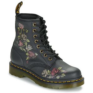 Dr. Martens Boots 1460 En Cuir Smooth À Lacets - Noir
