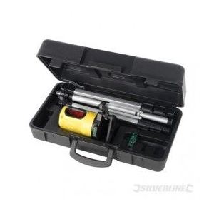 Image de Silverline 245028 - Coffret niveau laser automatique portée de 10 m