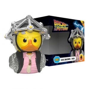 TUBBZ Boîte Édition: Back to The Future - Doc Brown 1950s Figurine en Vinyle De Canard en Cosplay