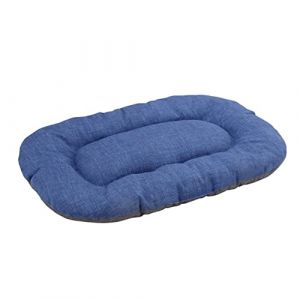Coussin Rembourré pour Chien et Chat, Made in Italy, Panier Animaux Doux Double-Face, Lit pour Animal Confortable et Facile à Nettoyer - Gris et