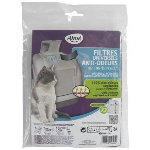 Image de Aimé Filtres anti odeur pour chat