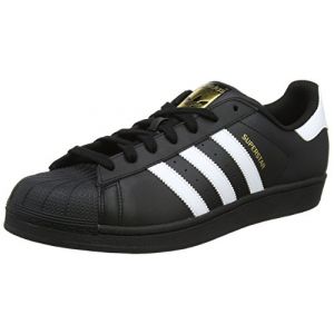 Image de Adidas Superstar, Baskets Basses Homme, Noir (Core Black/FTWR White/Core Black), 44 EU