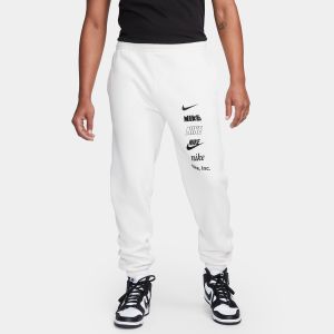 Nike Club Fleece+ Brushed-Back Fleece Pants - Couleur Blanc - Taille L