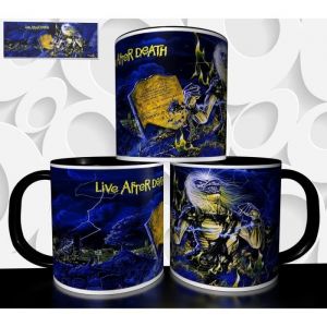 Image de Mug Personnalisé Tasse À Café - Groupe Rock Iron Maiden Réf 1341