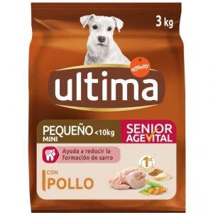 Ultima Petit Senior Poulet, Nourriture s&egrave;che pour Chiens, 3 kg